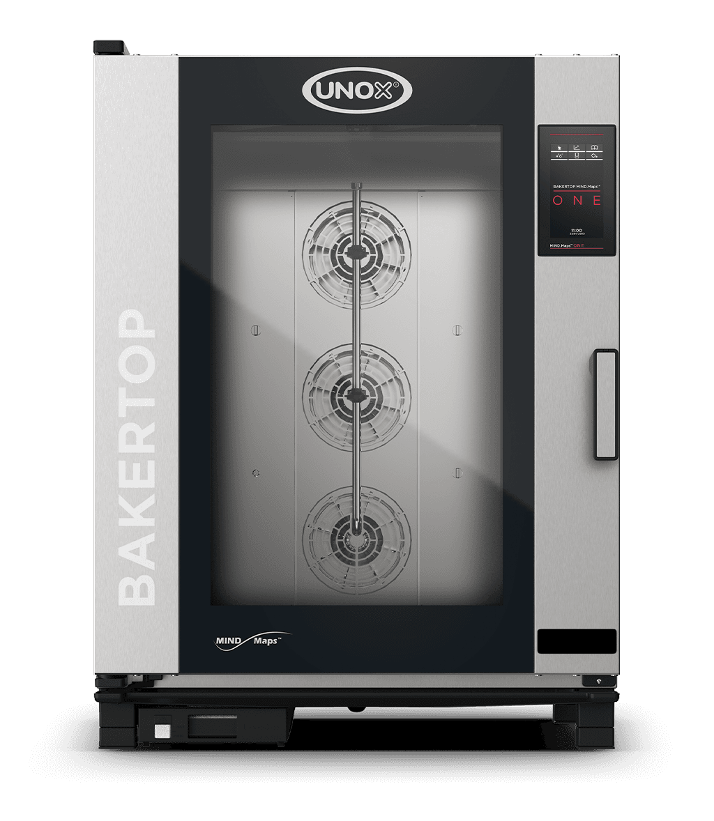 Пароконвектомат UNOX XEBC-10EU-E1RM, разбито внешнее стекло, мех повреждения корпуса